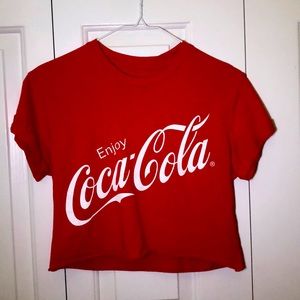 Cropped Coca Cola T-shirt
